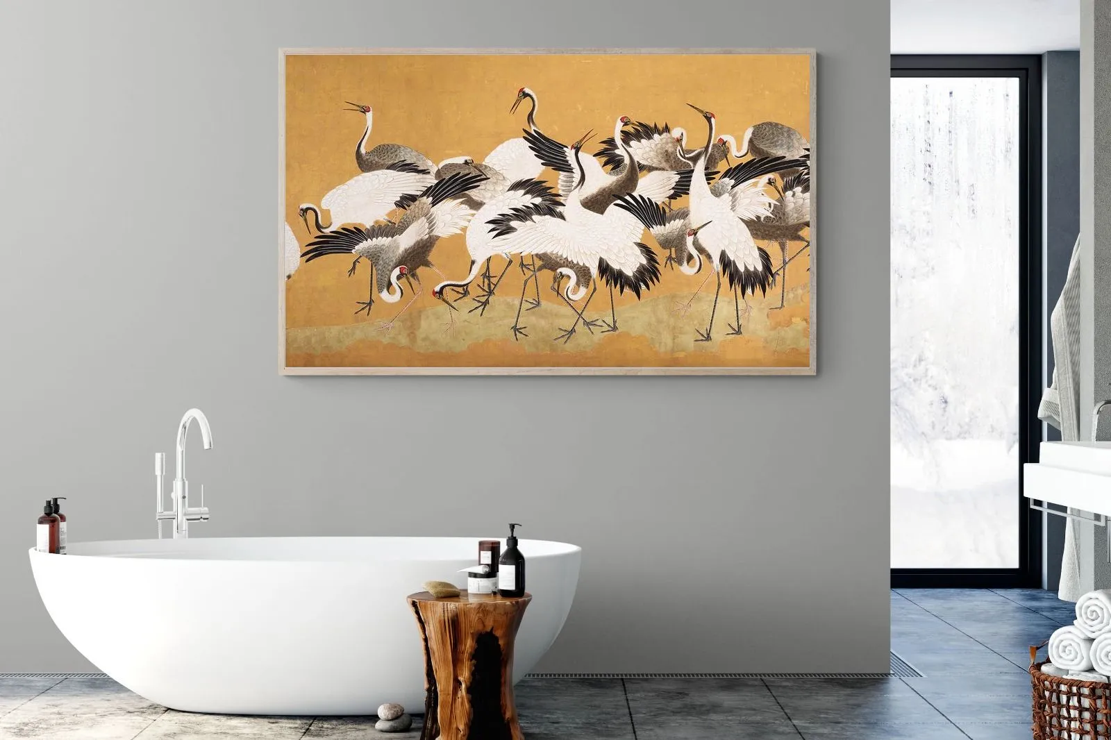Crane Birds
