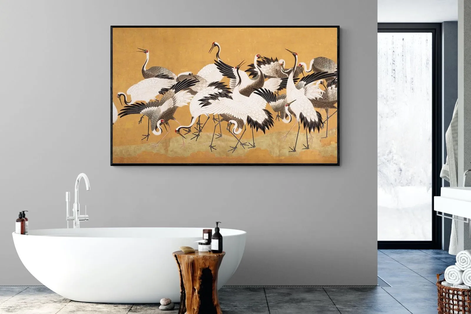 Crane Birds