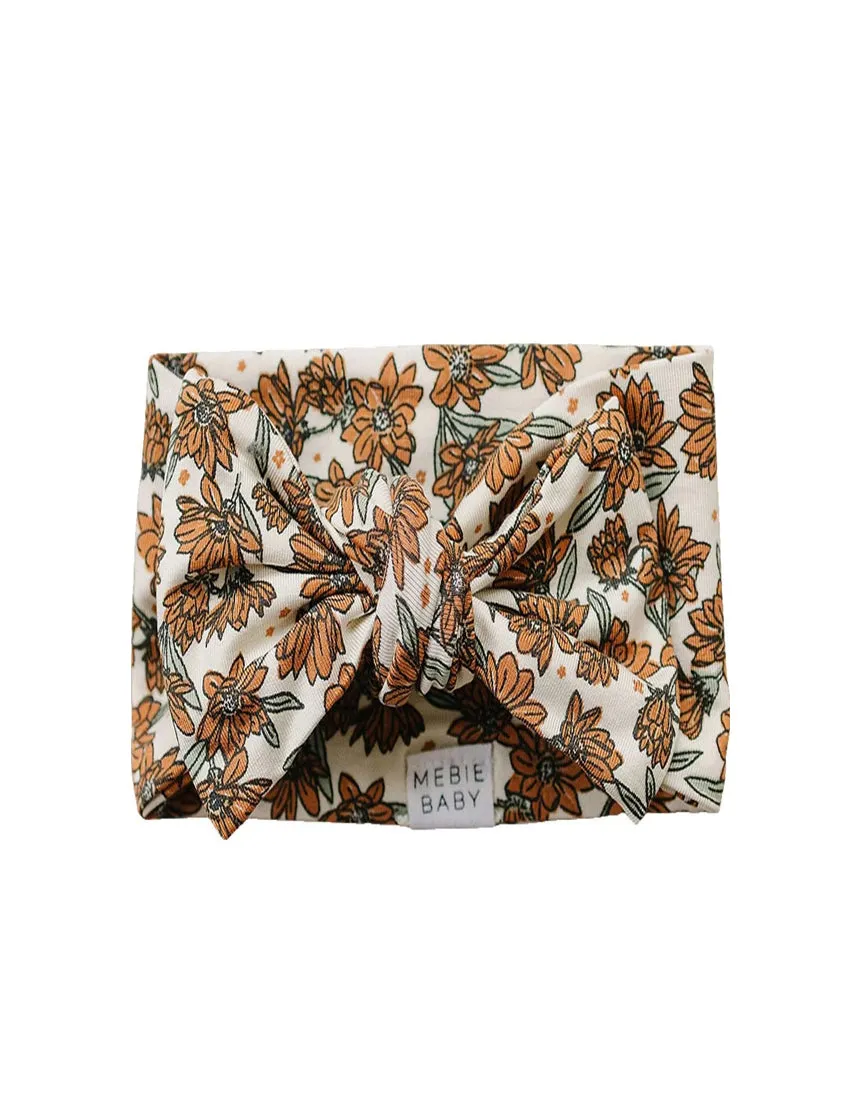 Cream Magnolia Bamboo Head Wrap