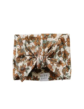 Cream Magnolia Bamboo Head Wrap