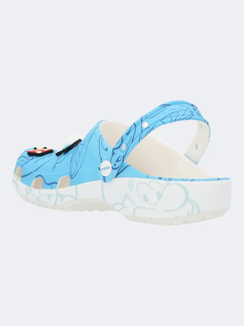 Crocs Smurfs Classic Kids Lifestyle Clog Multicolor