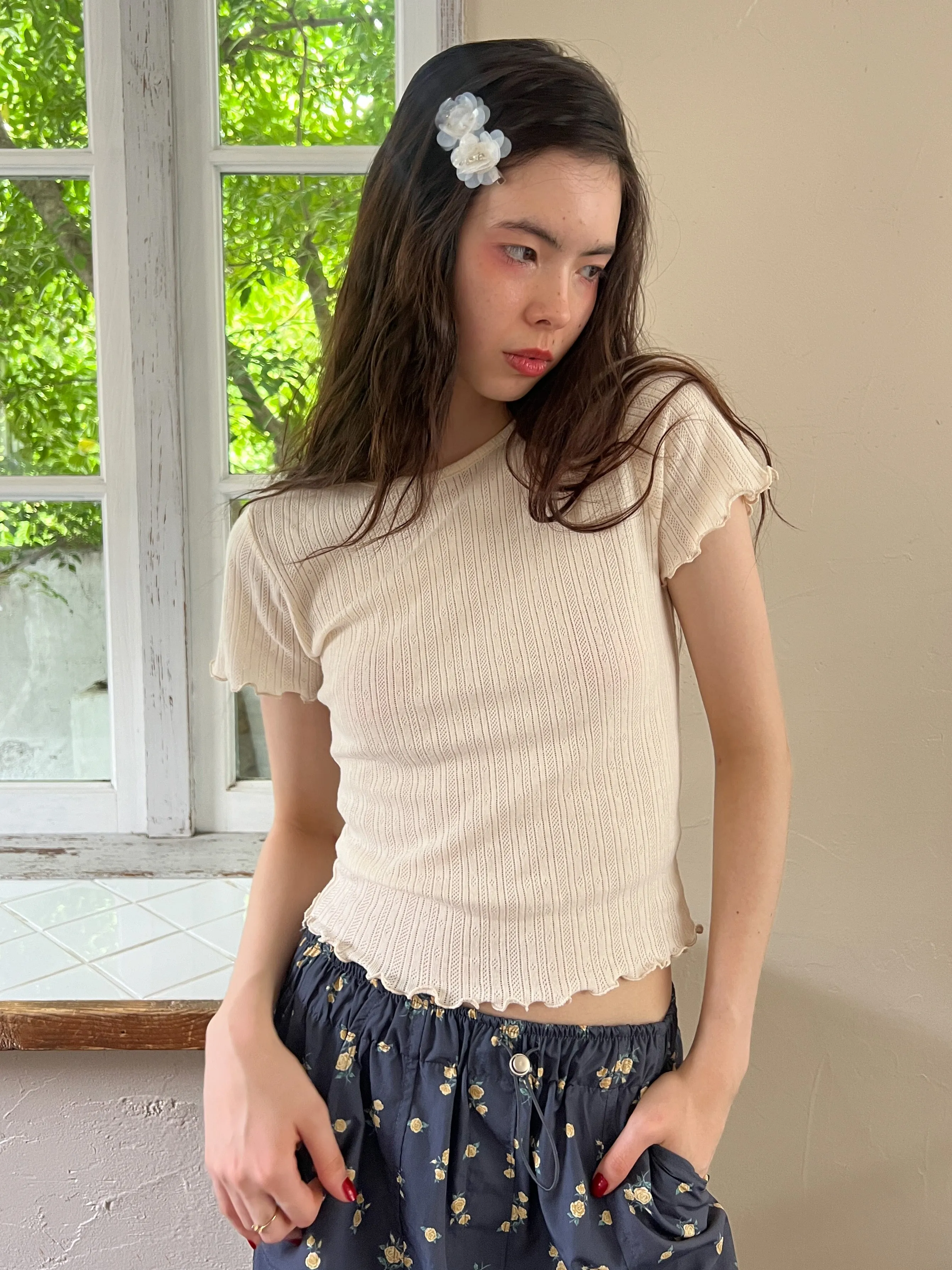 Day By Day Rib T-shirt