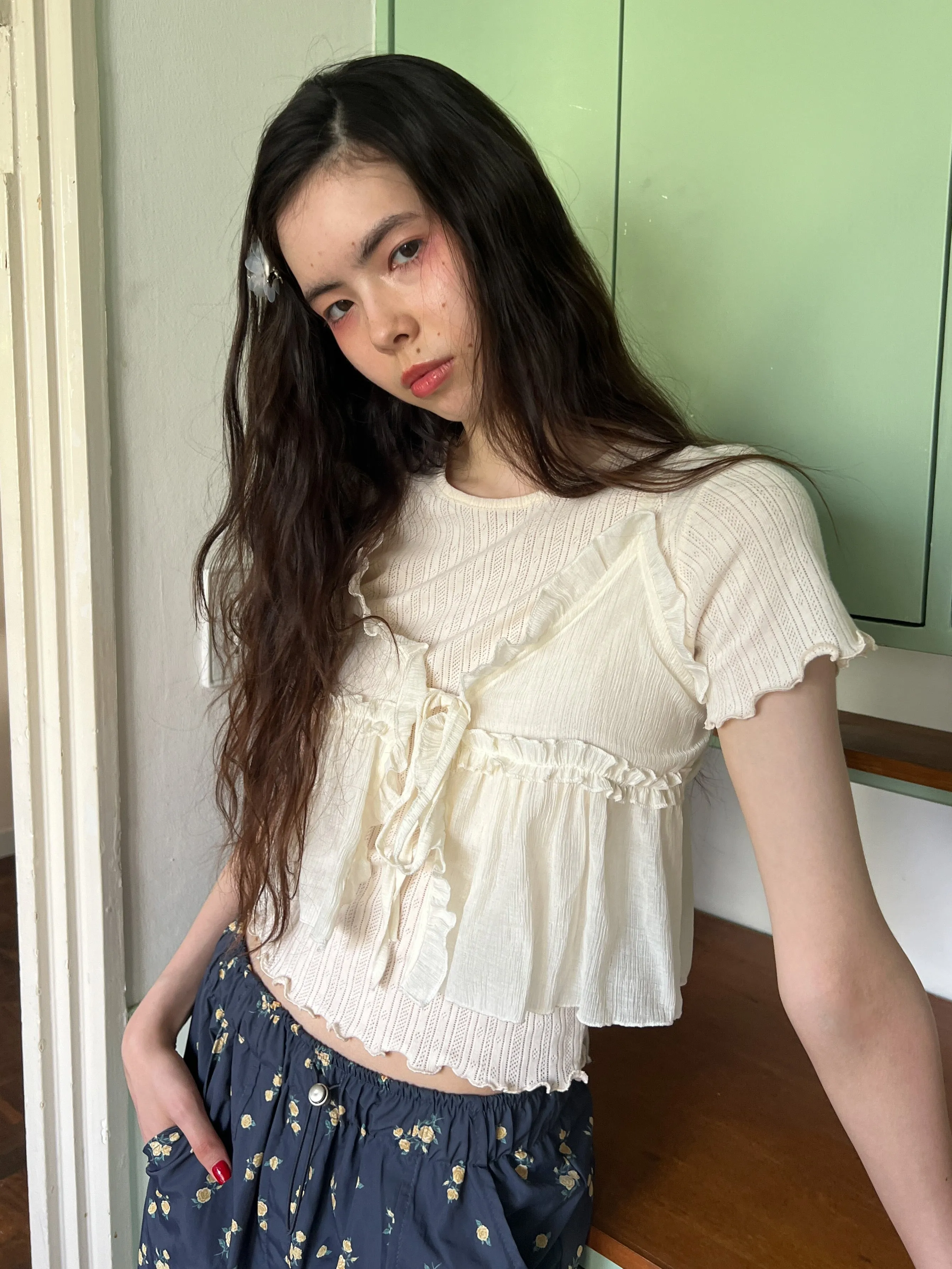 Day By Day Rib T-shirt