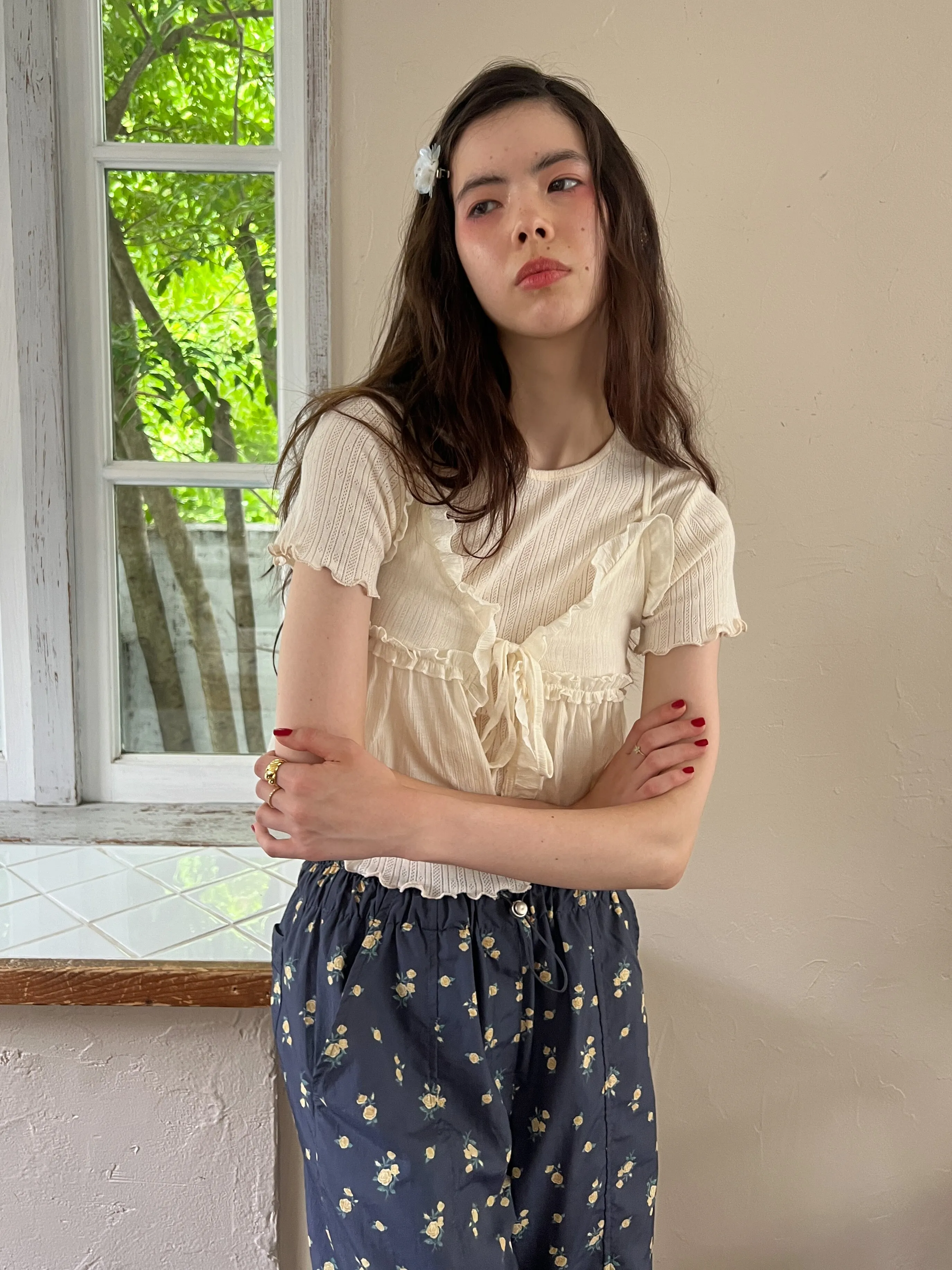Day By Day Rib T-shirt