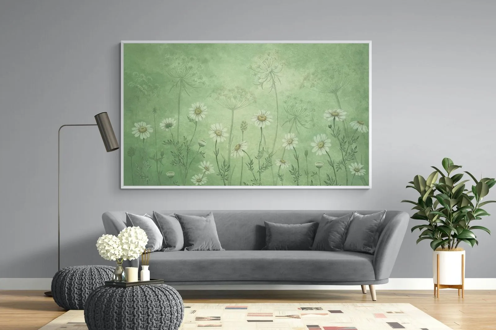 Dazzling Daisies (Green)