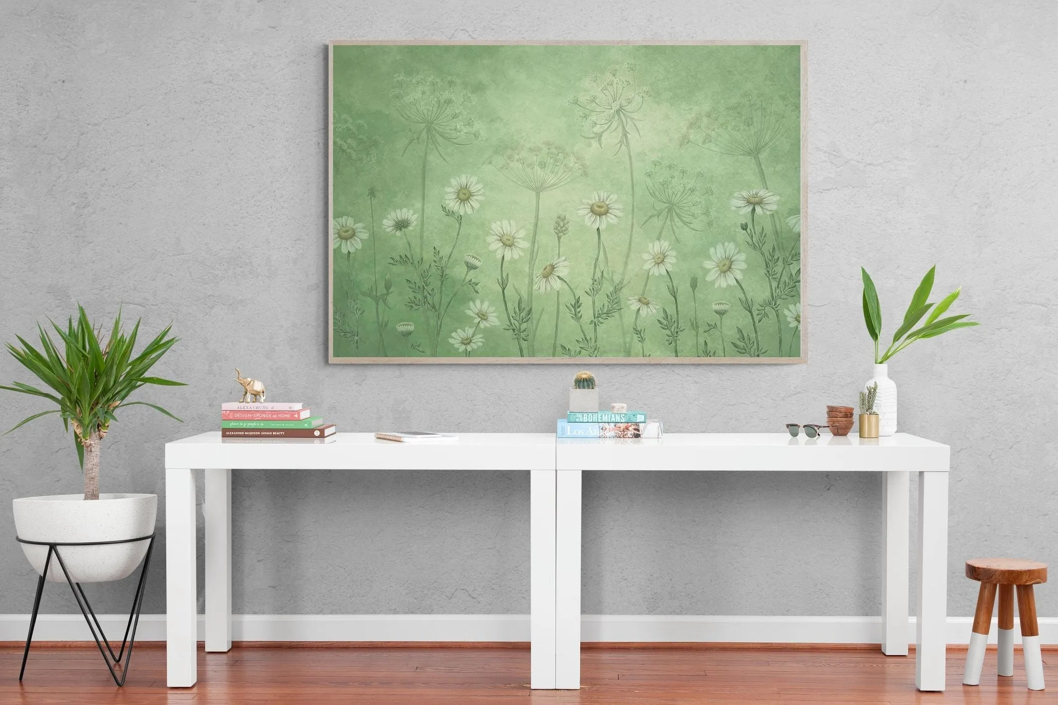 Dazzling Daisies (Green)