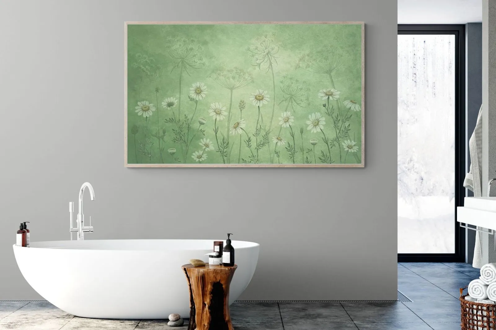 Dazzling Daisies (Green)