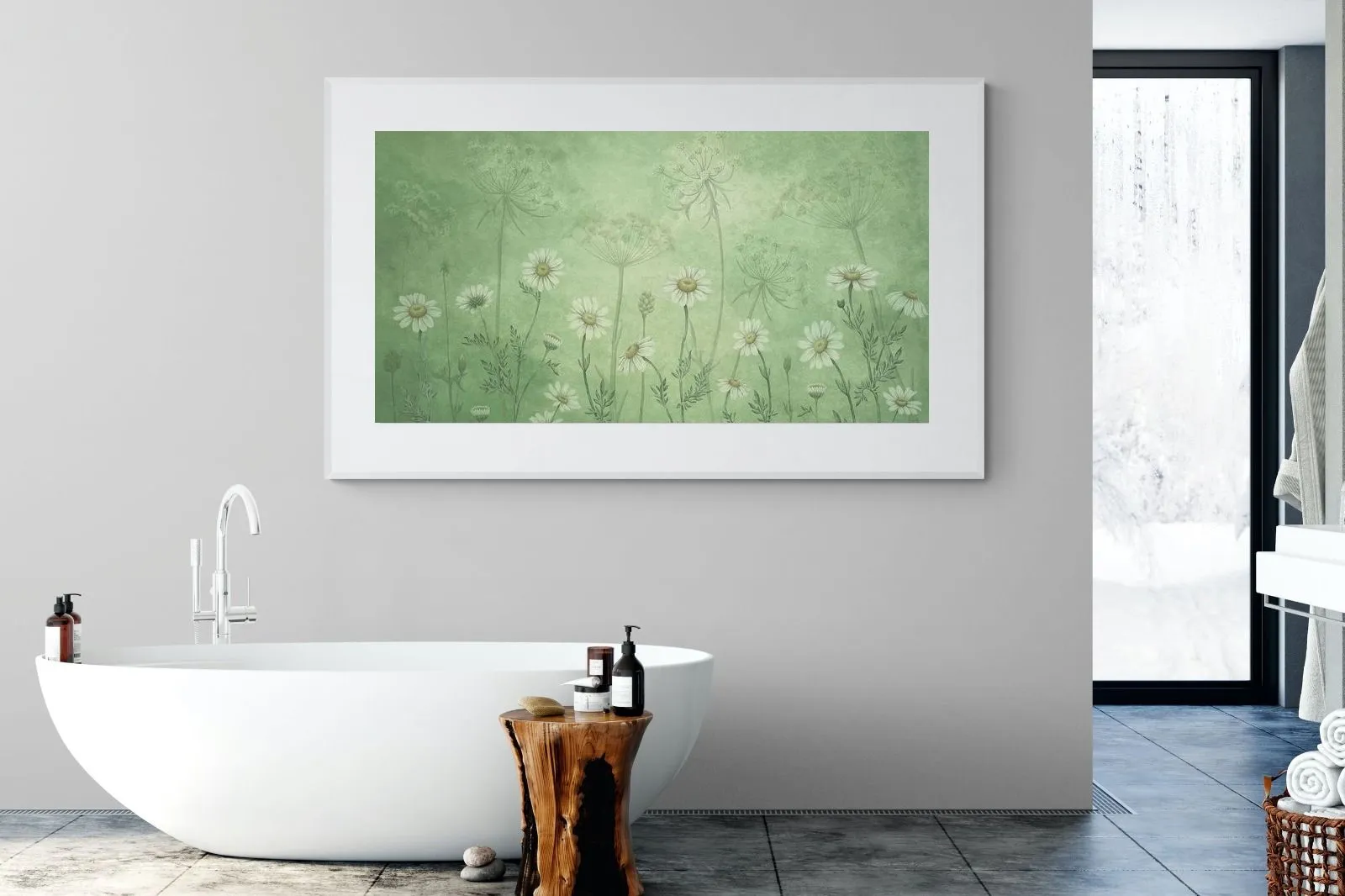 Dazzling Daisies (Green)