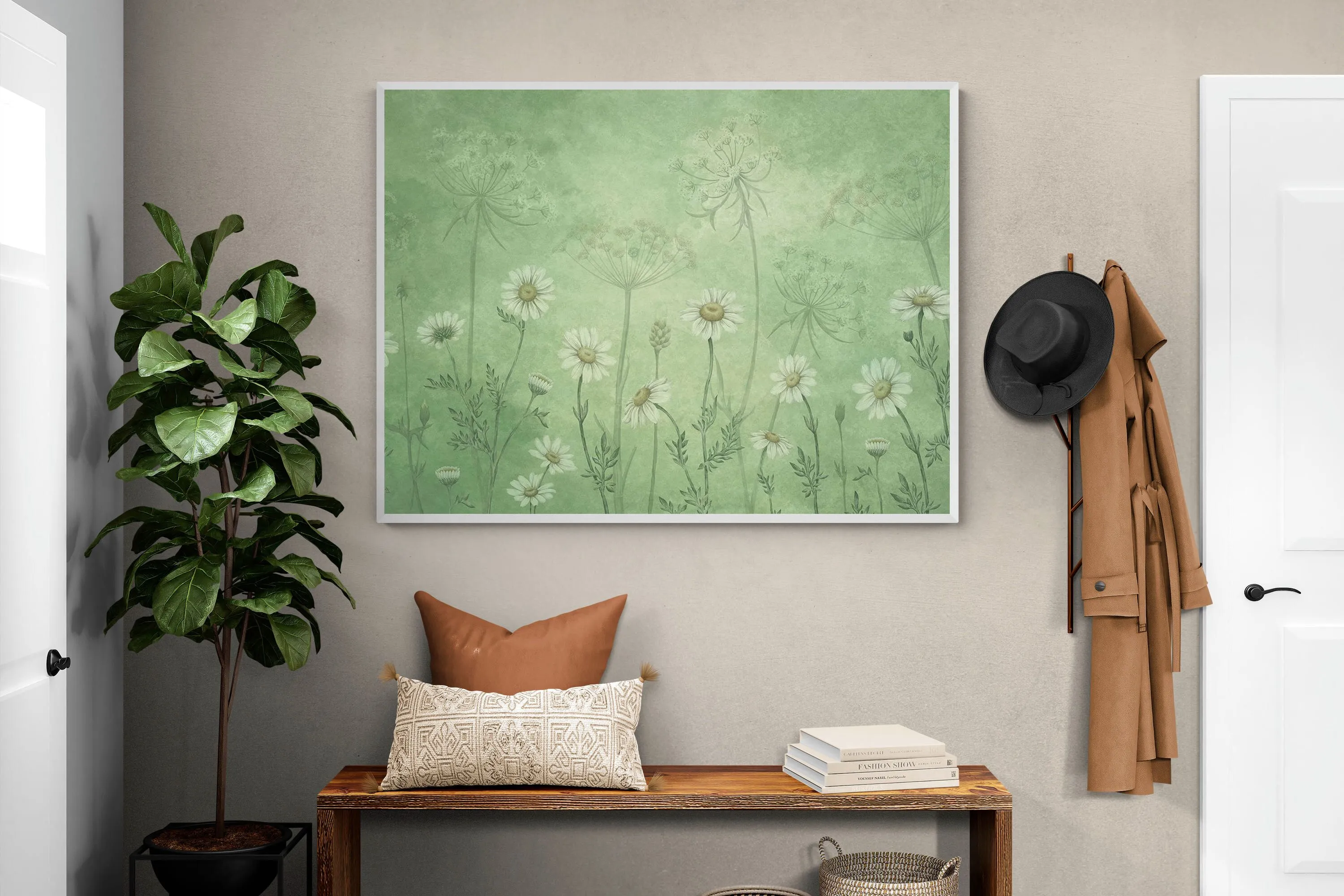 Dazzling Daisies (Green)