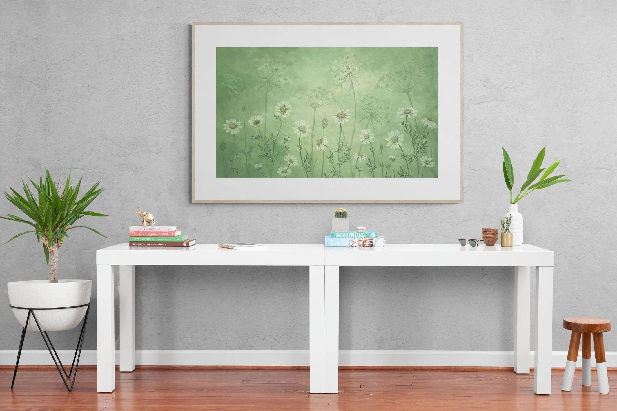 Dazzling Daisies (Green)