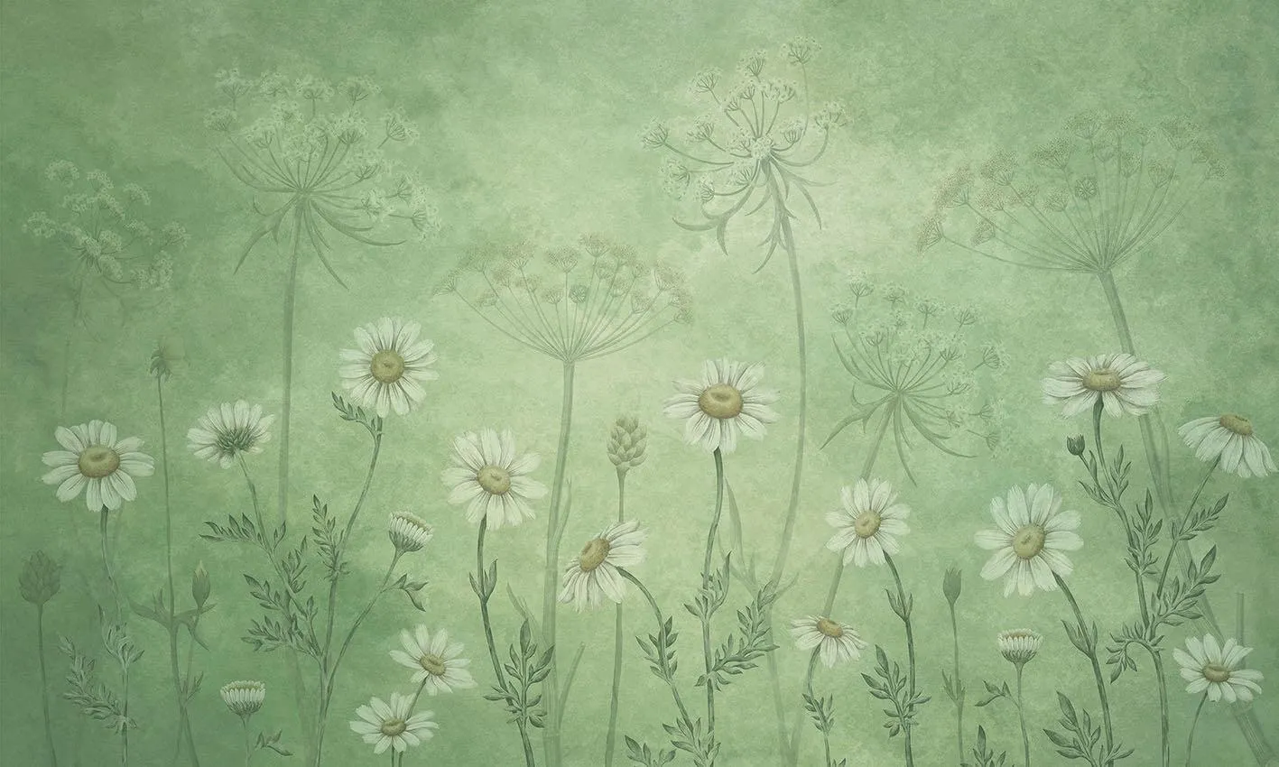 Dazzling Daisies (Green)