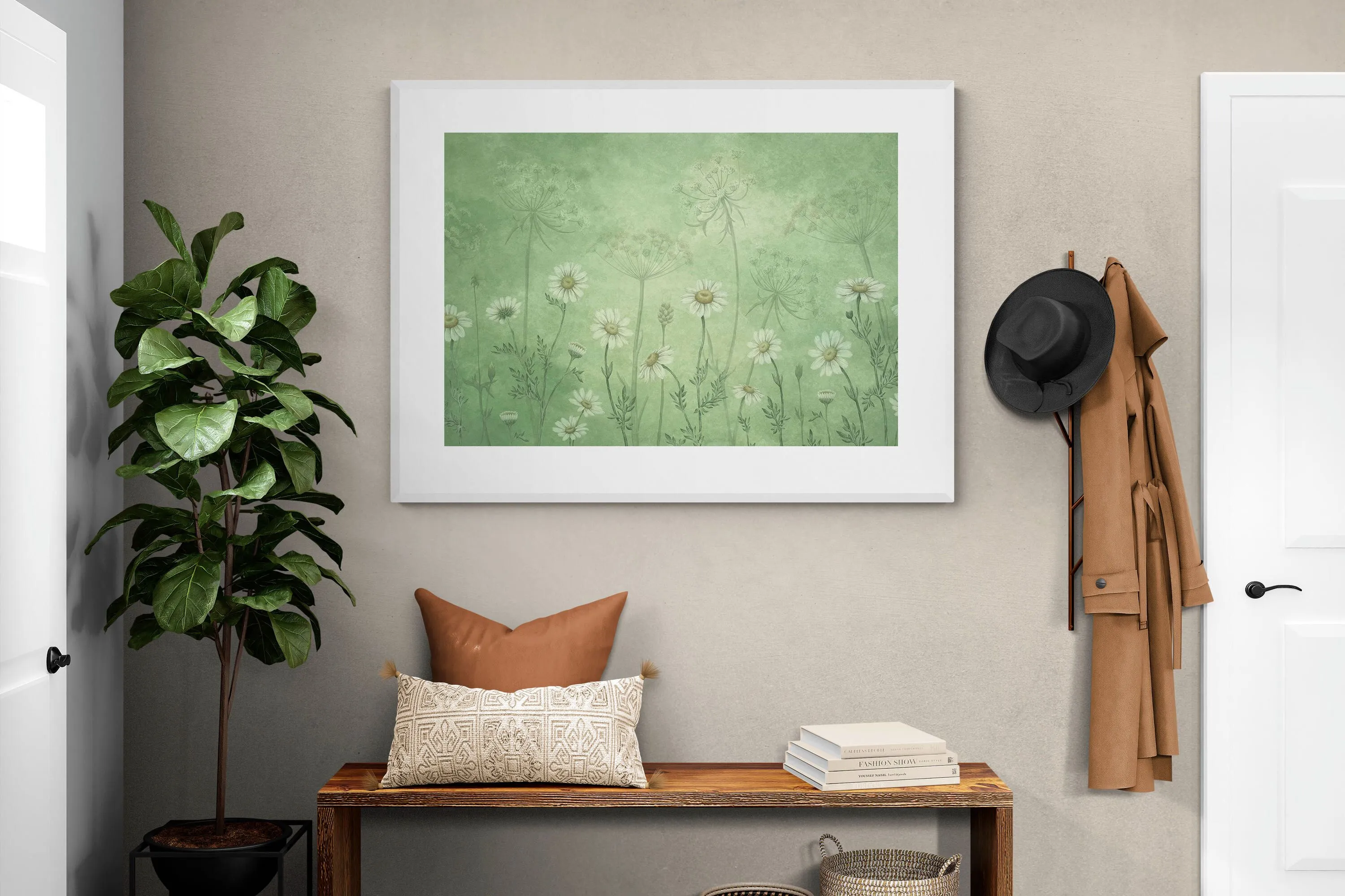 Dazzling Daisies (Green)