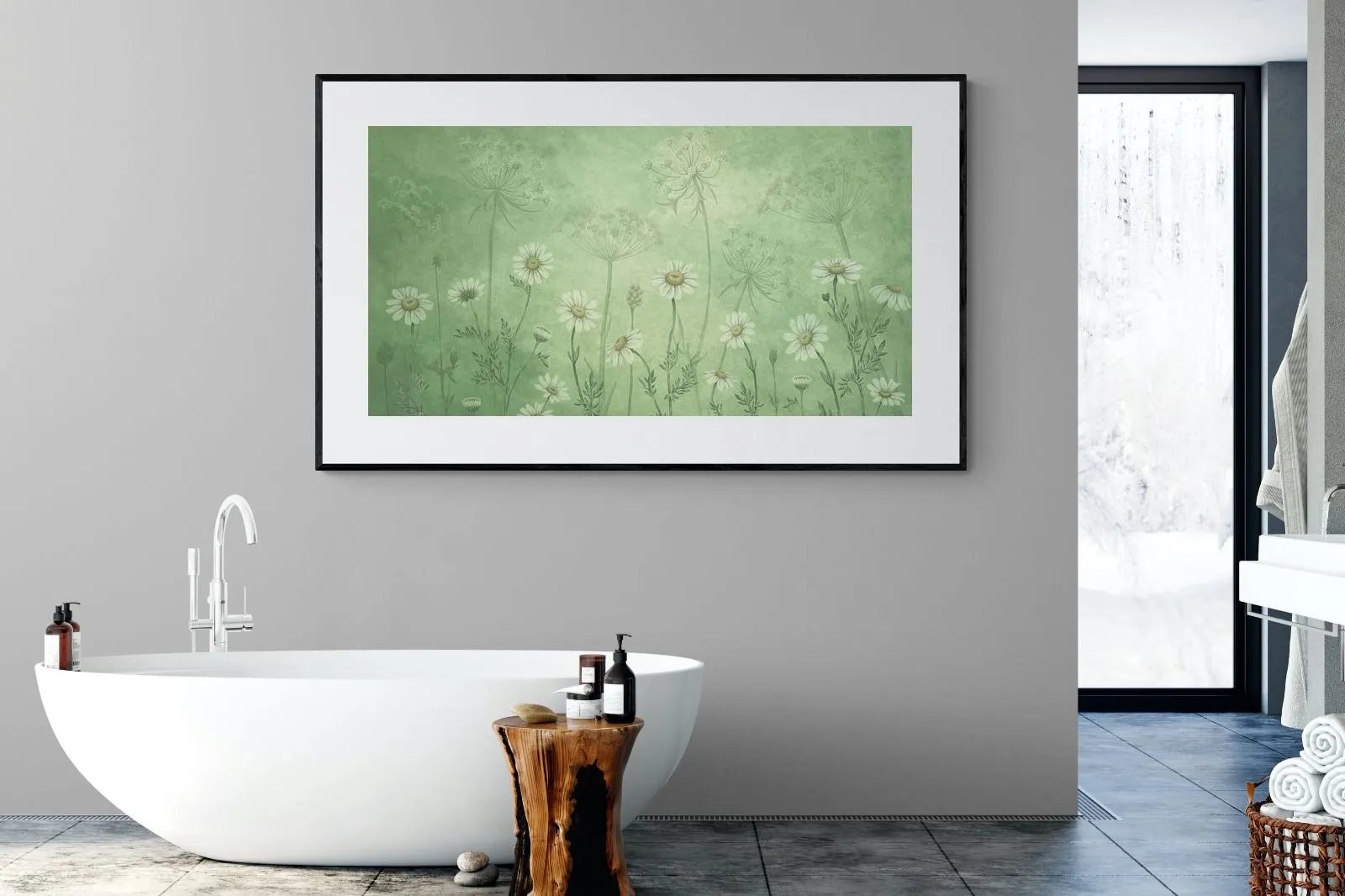 Dazzling Daisies (Green)