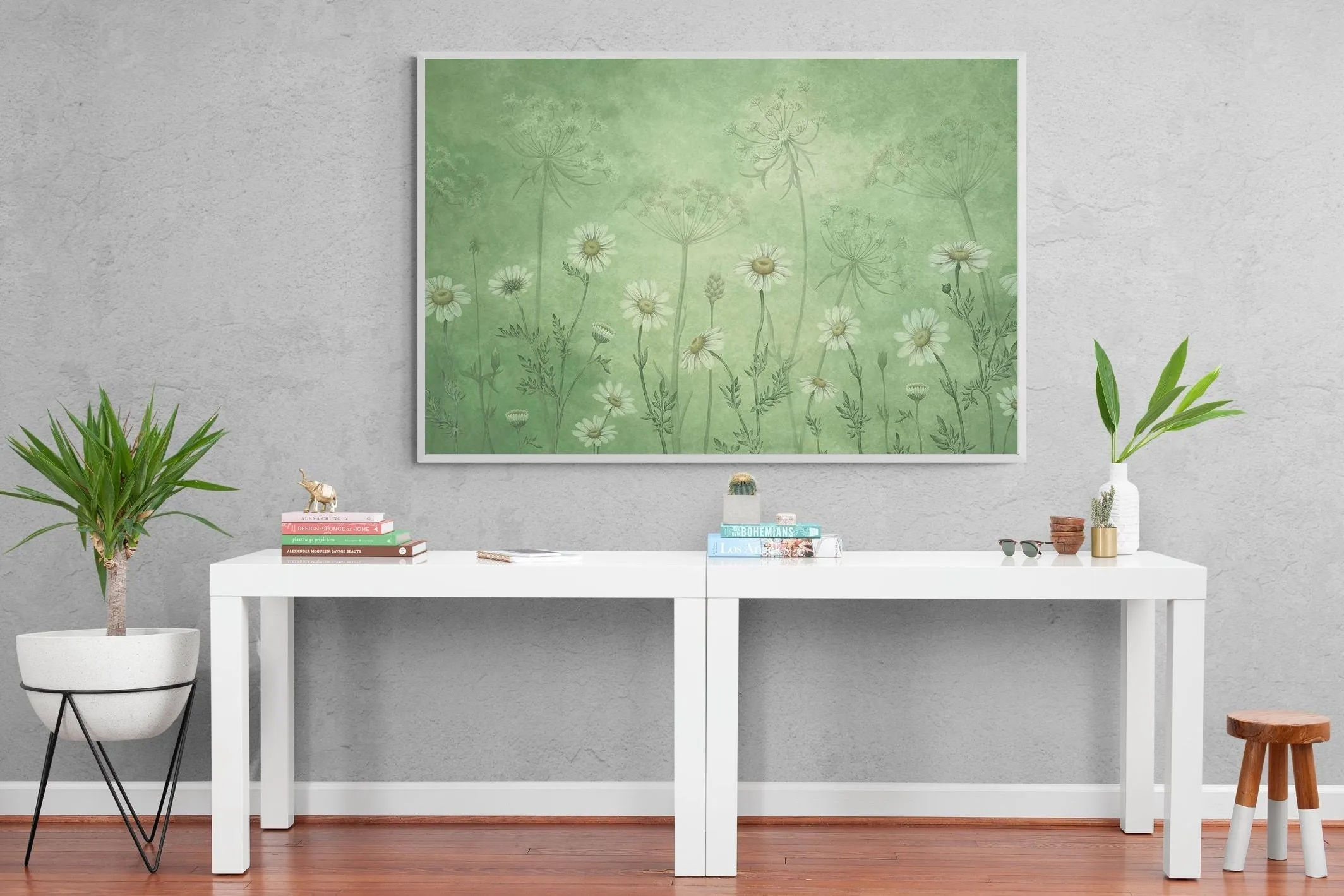 Dazzling Daisies (Green)
