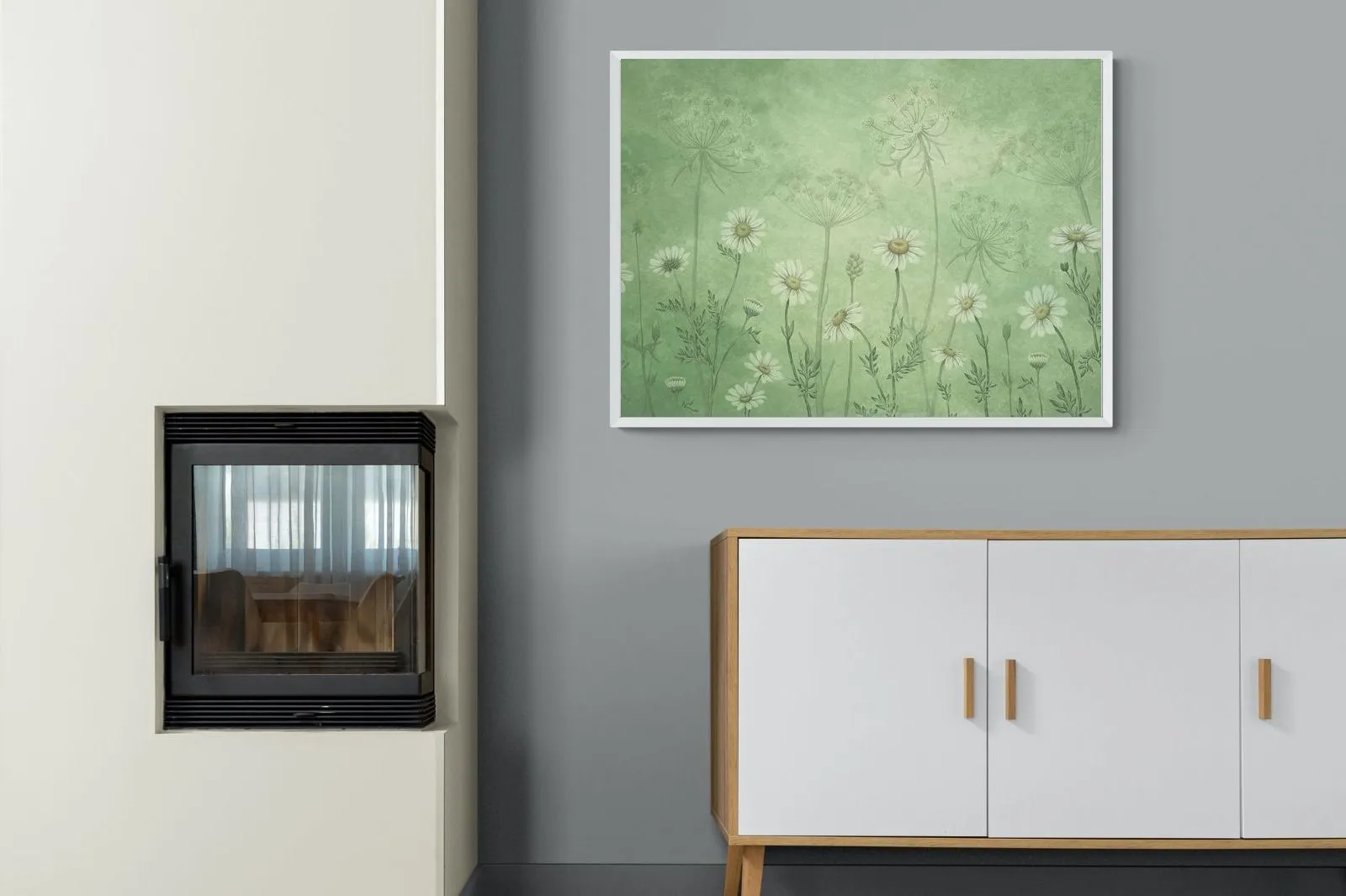 Dazzling Daisies (Green)
