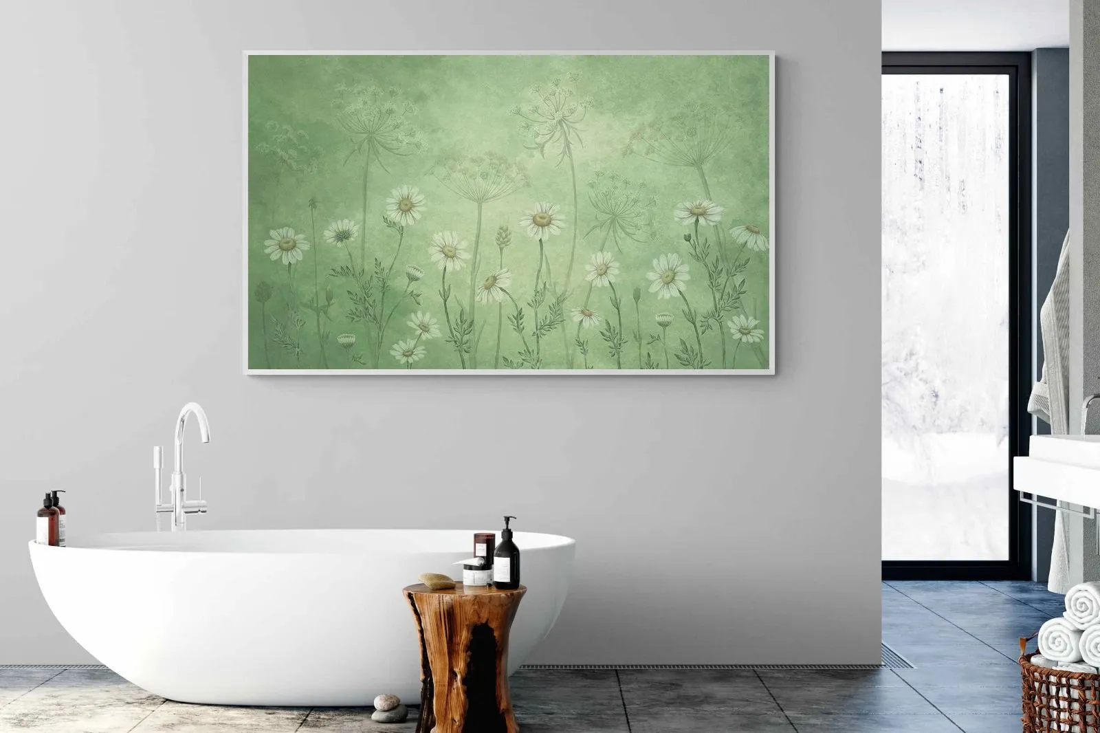 Dazzling Daisies (Green)