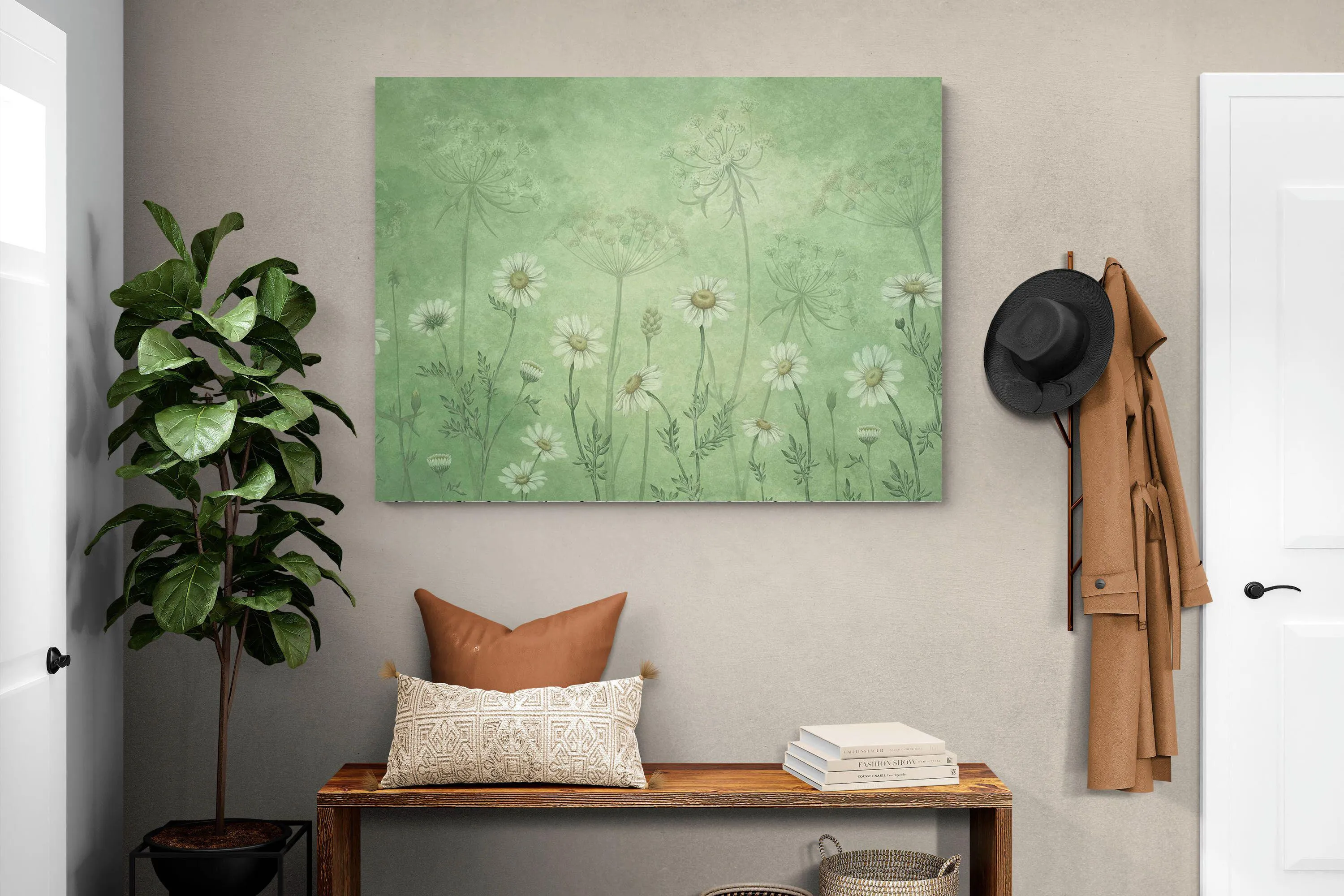 Dazzling Daisies (Green)