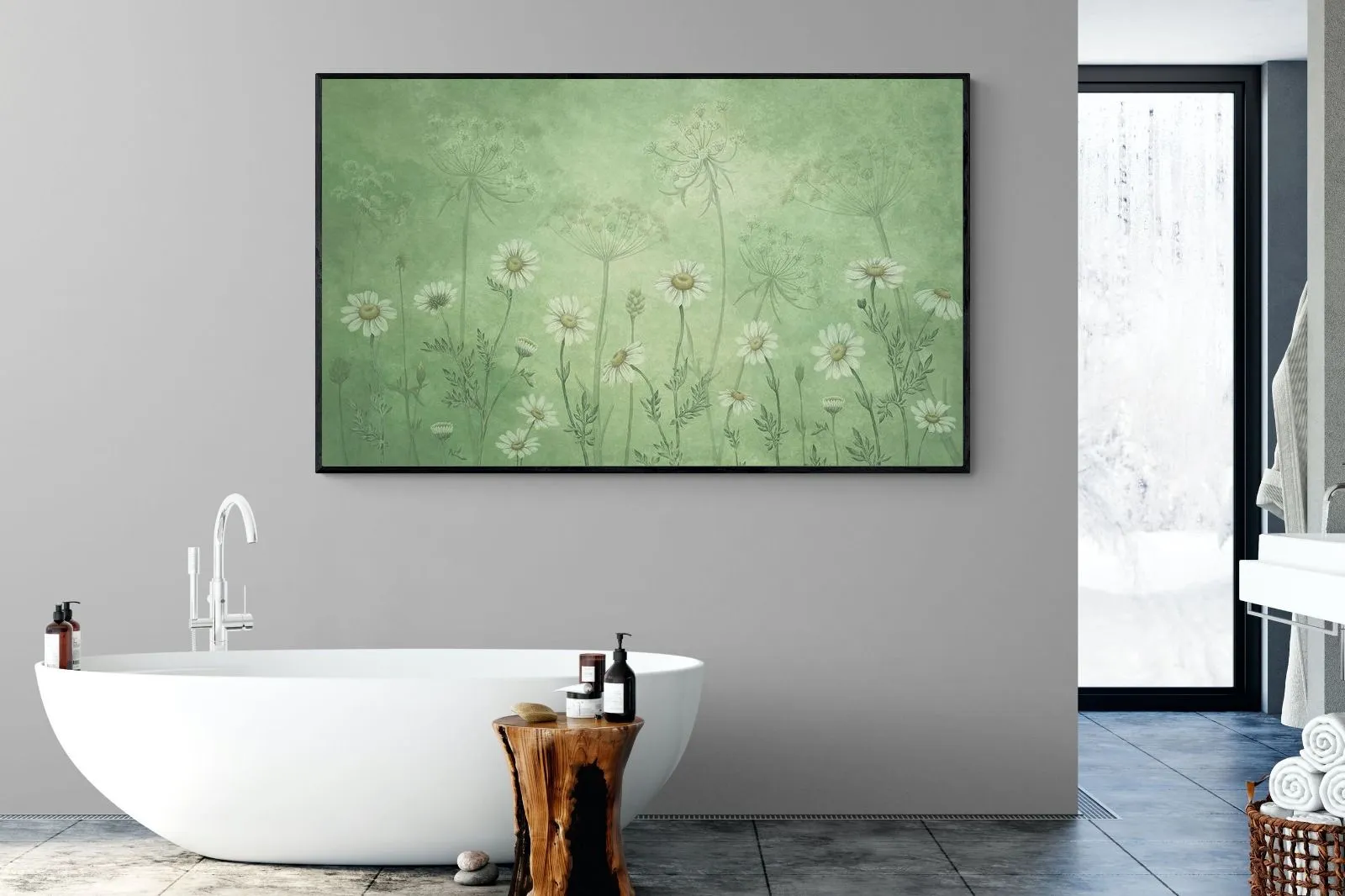 Dazzling Daisies (Green)