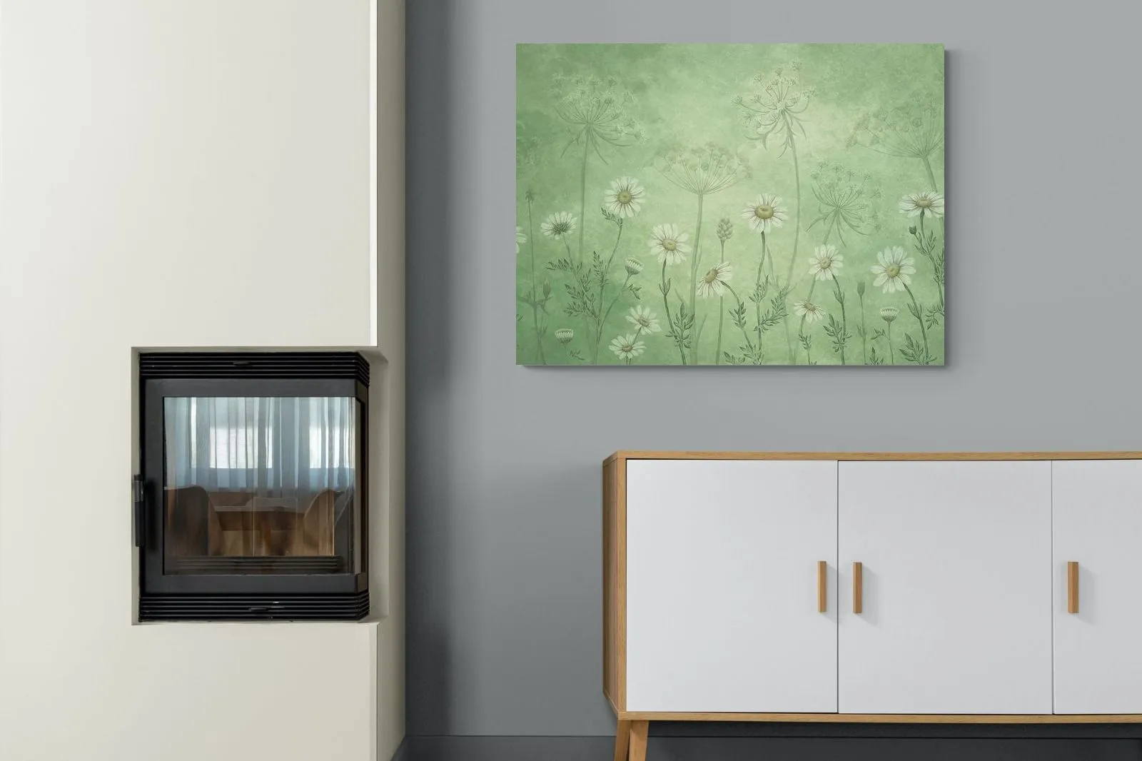 Dazzling Daisies (Green)