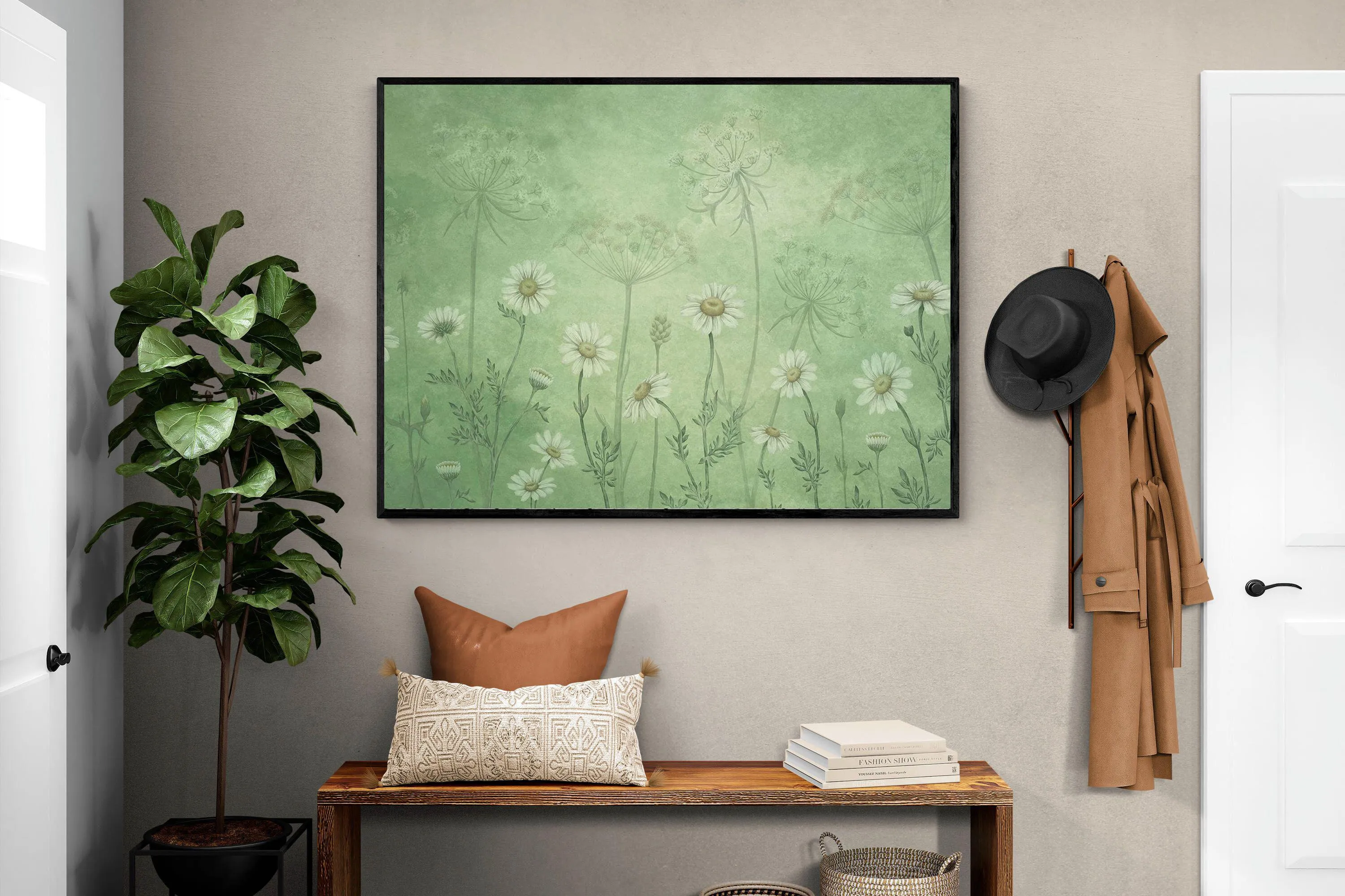Dazzling Daisies (Green)
