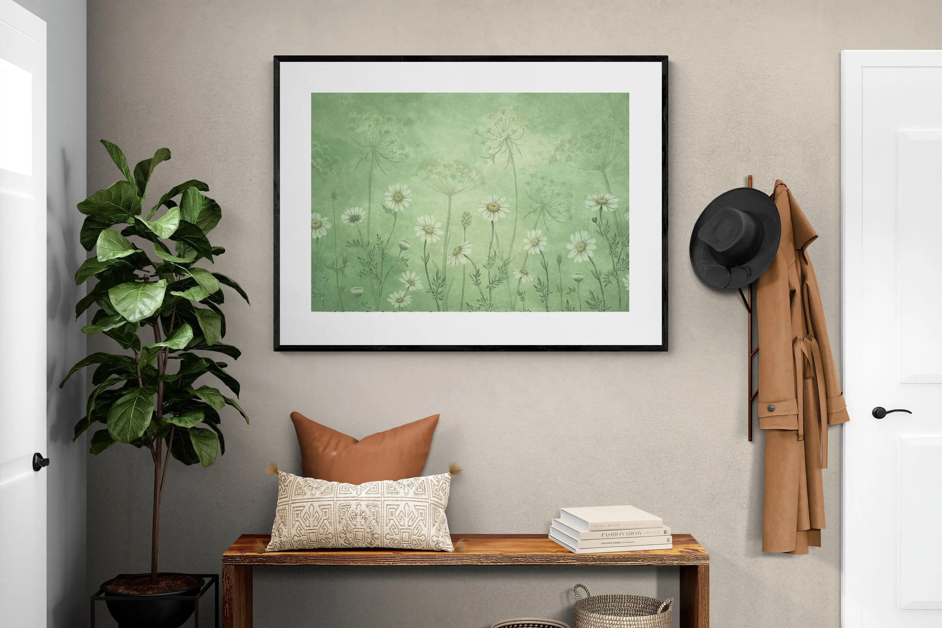 Dazzling Daisies (Green)