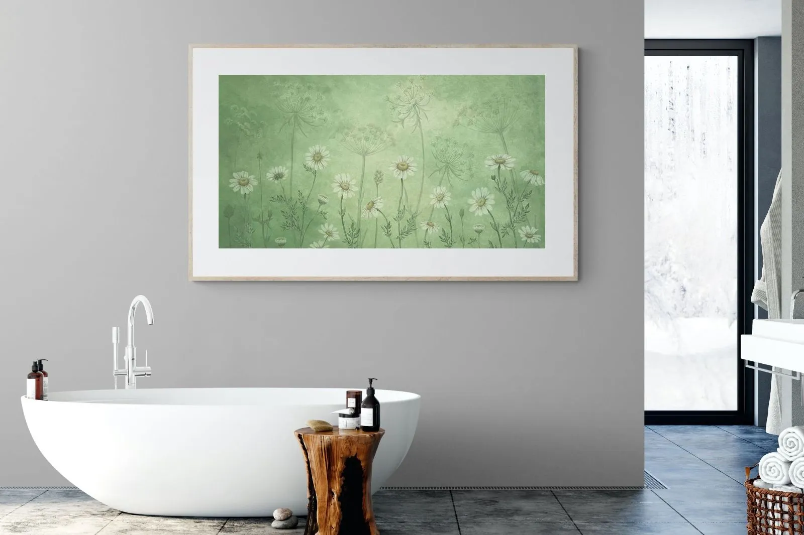 Dazzling Daisies (Green)