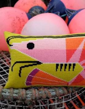 Counted Cross Stitch Kit for Erica The Prawn and Emily Peacock - English Language Tutorial