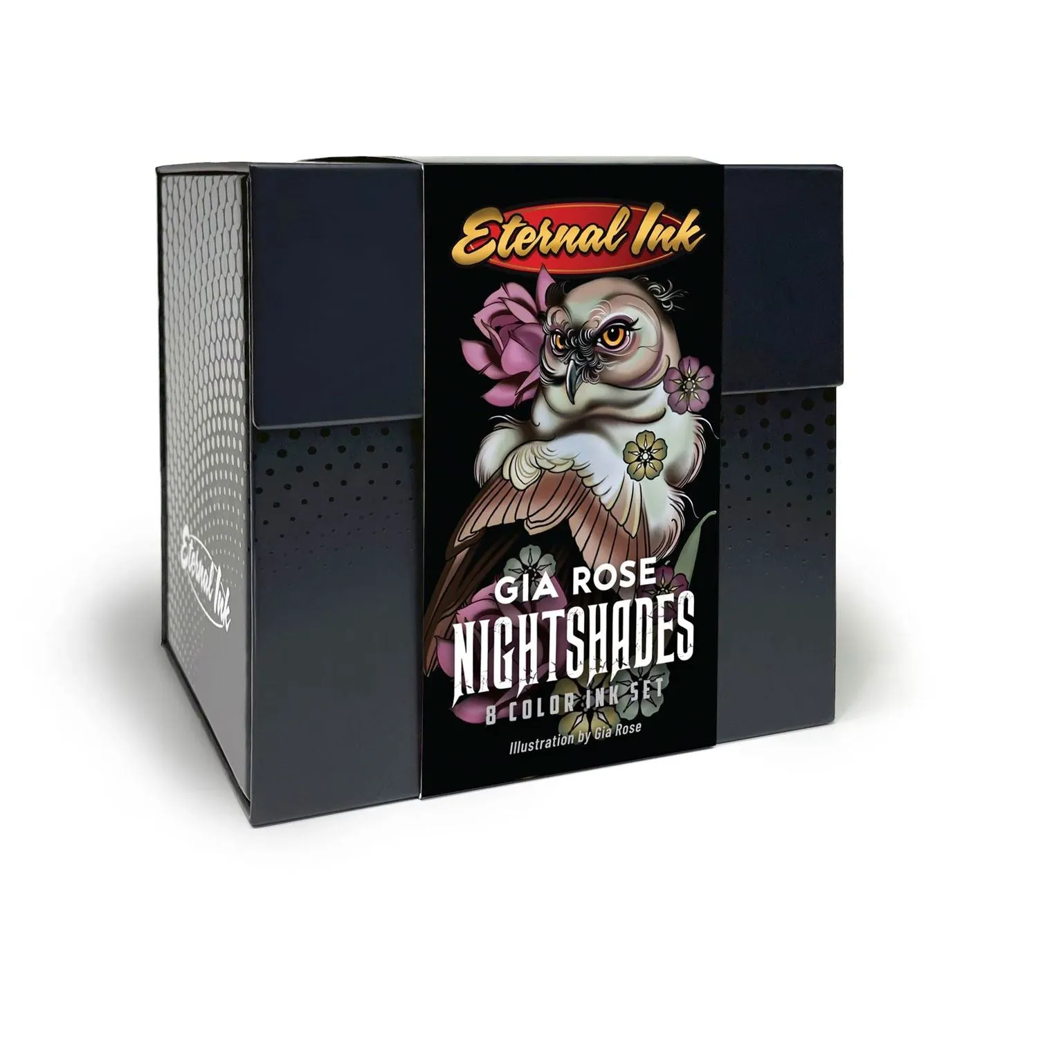 Eternal Ink Gia Rose Nightshades - 8 Color Boxed Set 1oz
