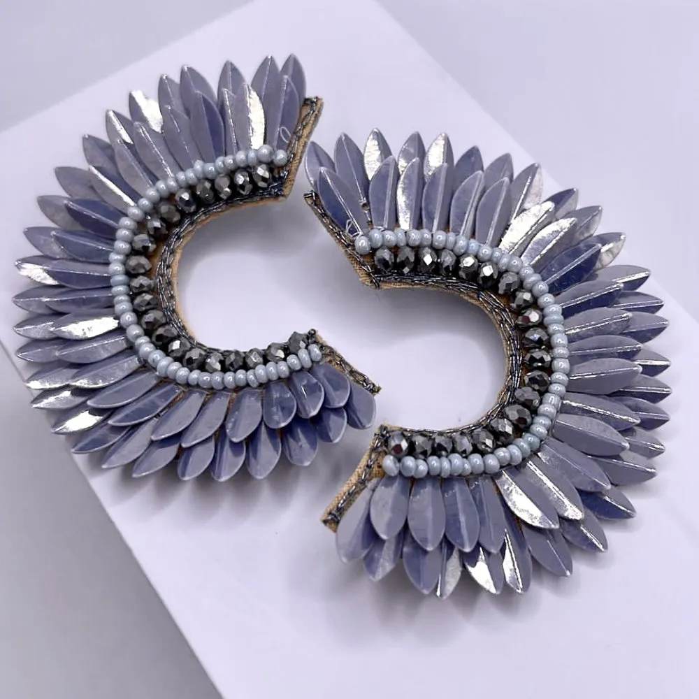 Feather Croche Earrings