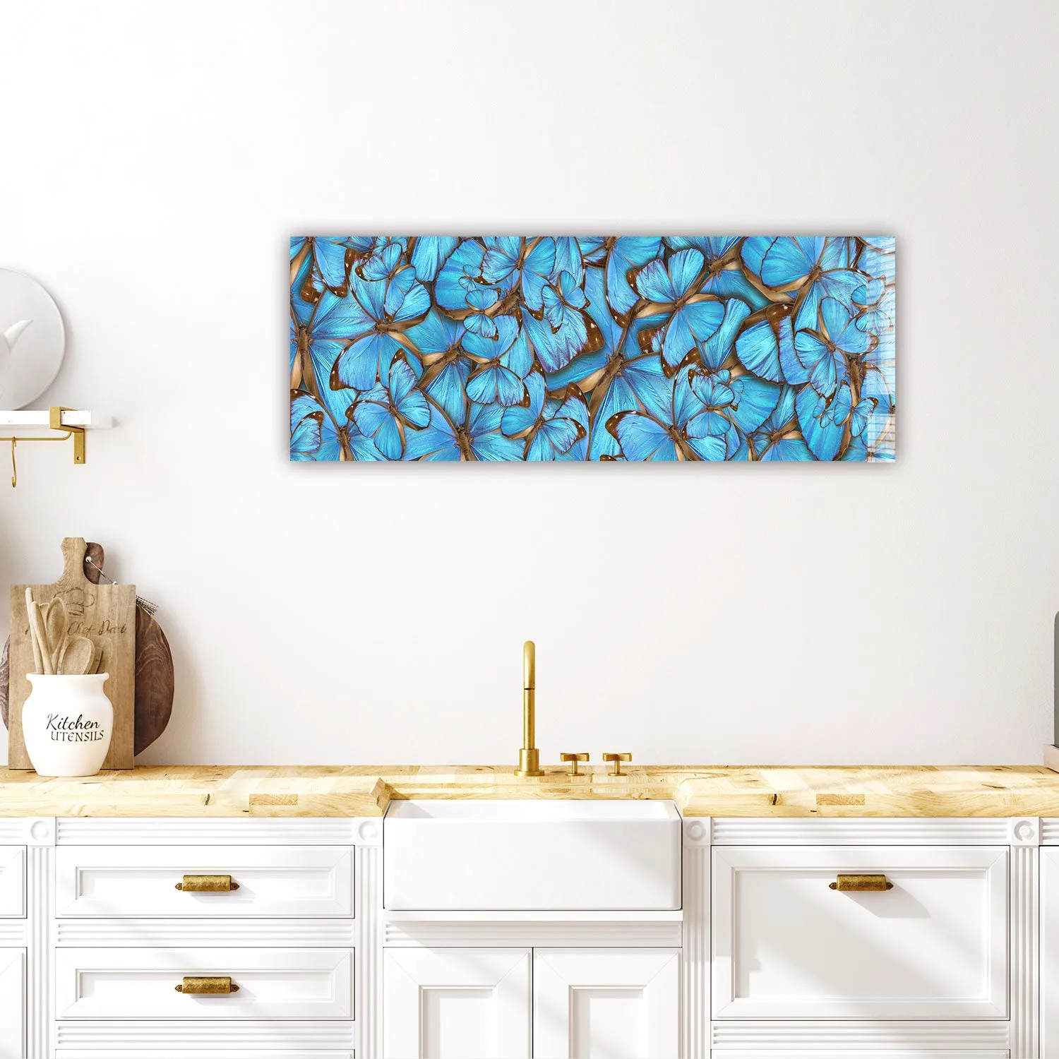 Floral Butterflies - Panoramic