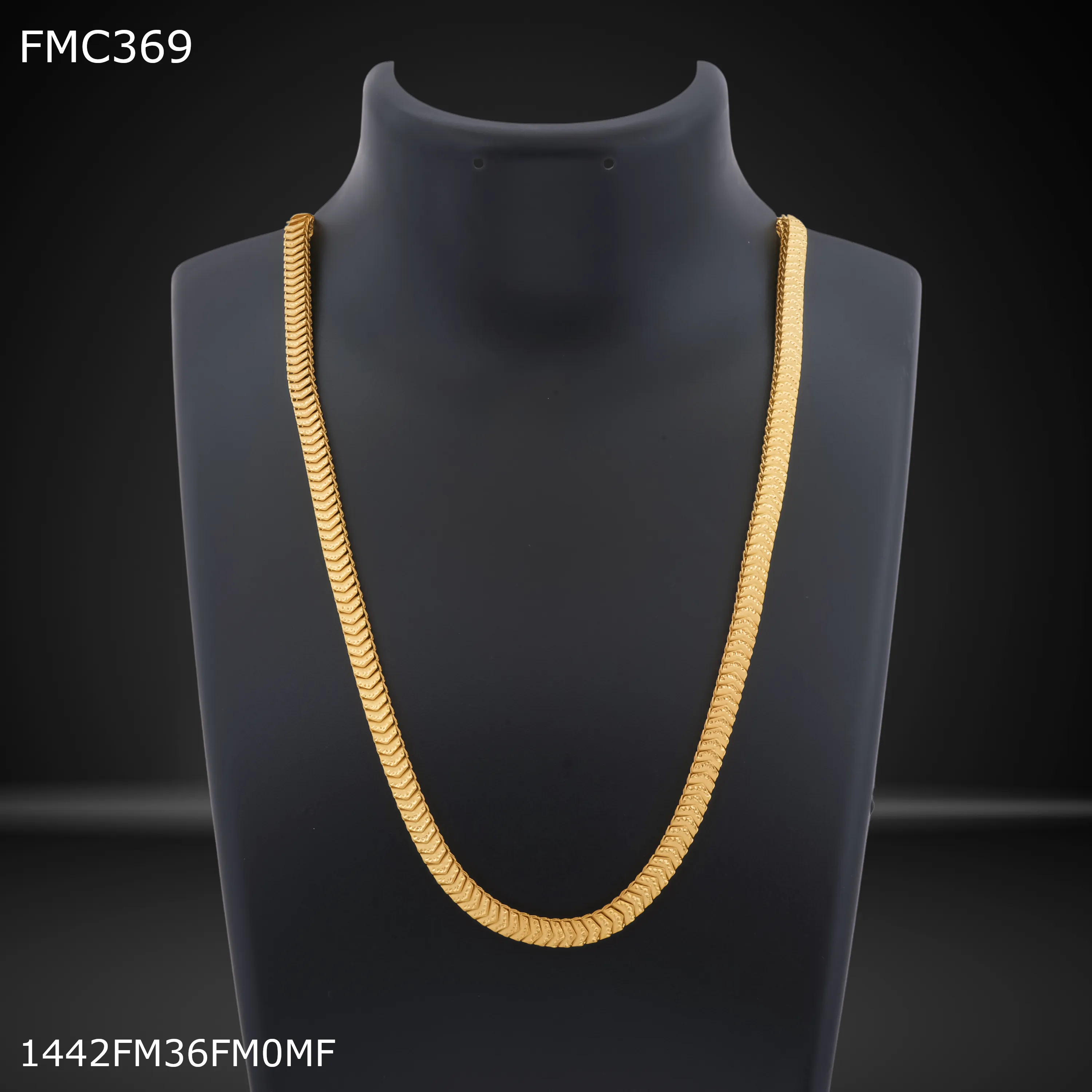 Freemen Arro gold plated Chain Design - FMGC369