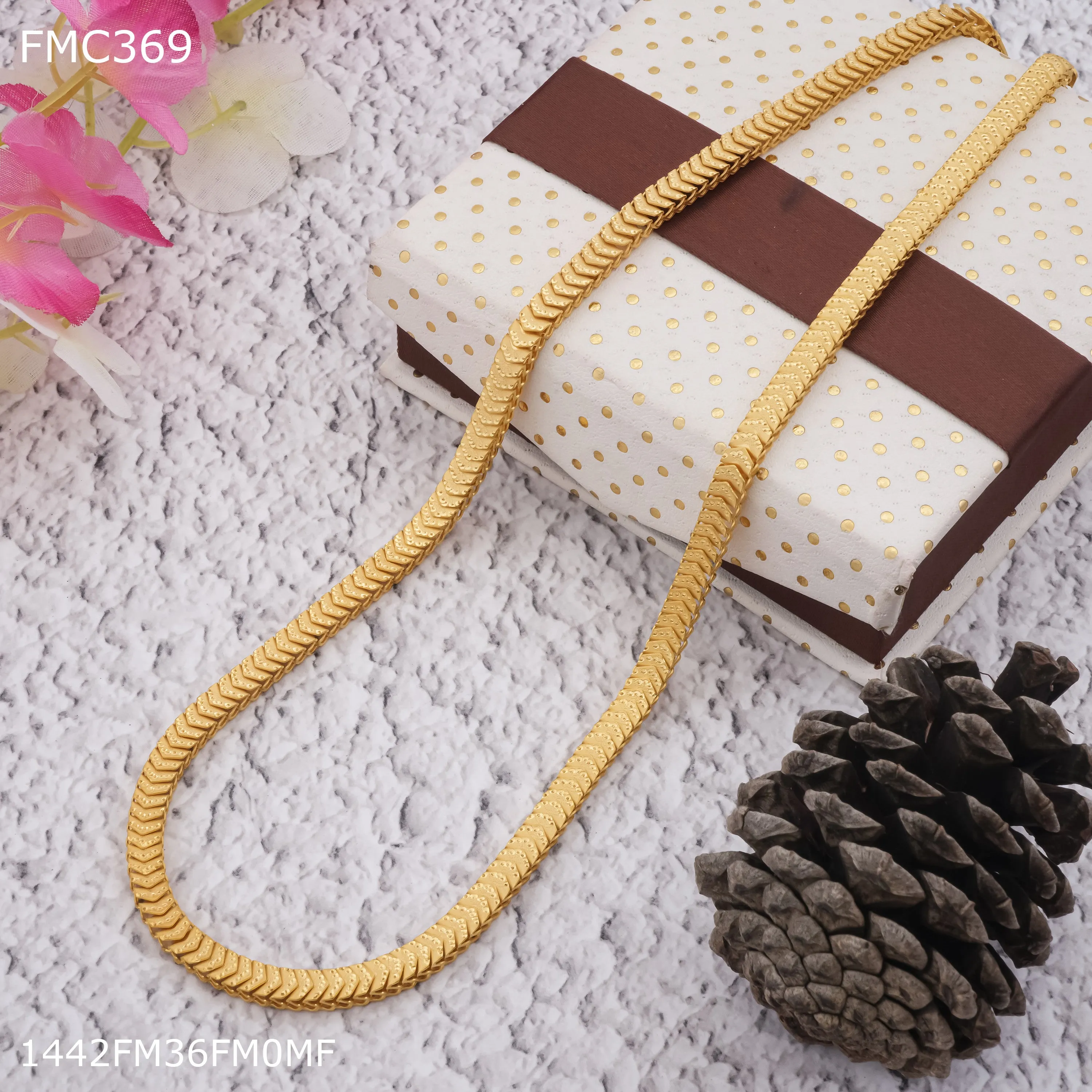Freemen Arro gold plated Chain Design - FMGC369