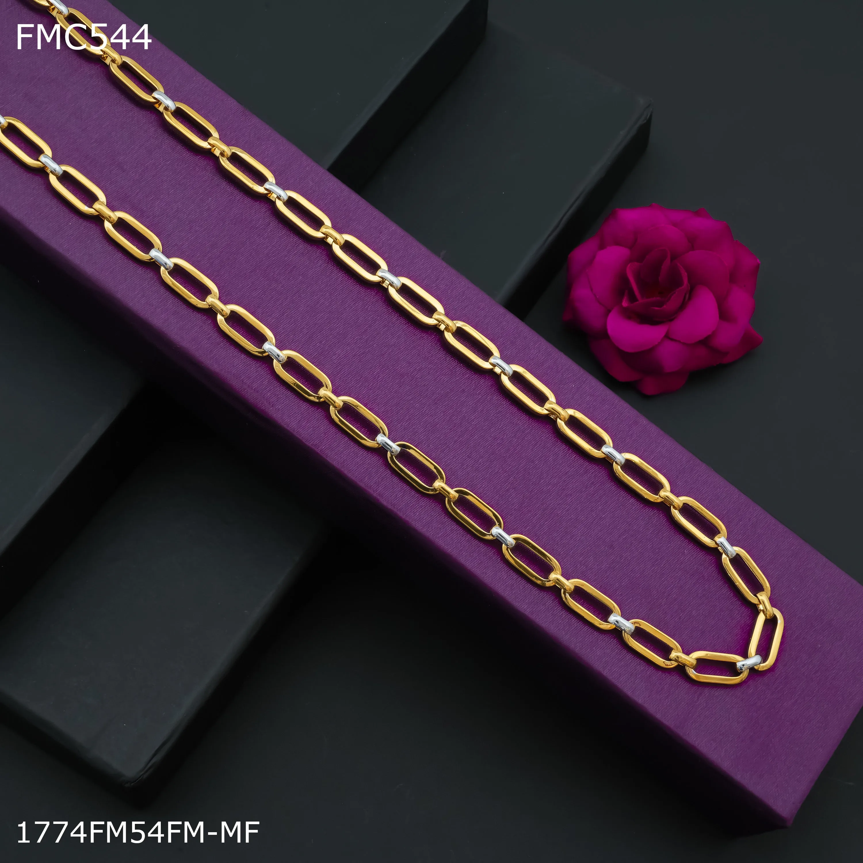 Freemen golden square Design Chain for Man - FMC544