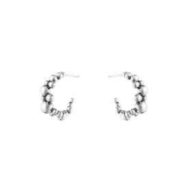 Georg Jensen Sterling Silver Grapes Earring