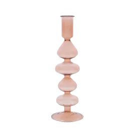 Glass Candle Holder