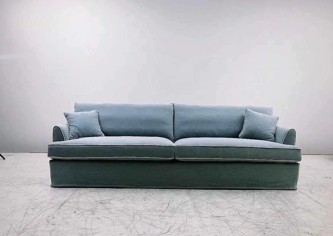 Hampton 4 Seater Sofa Duck Egg