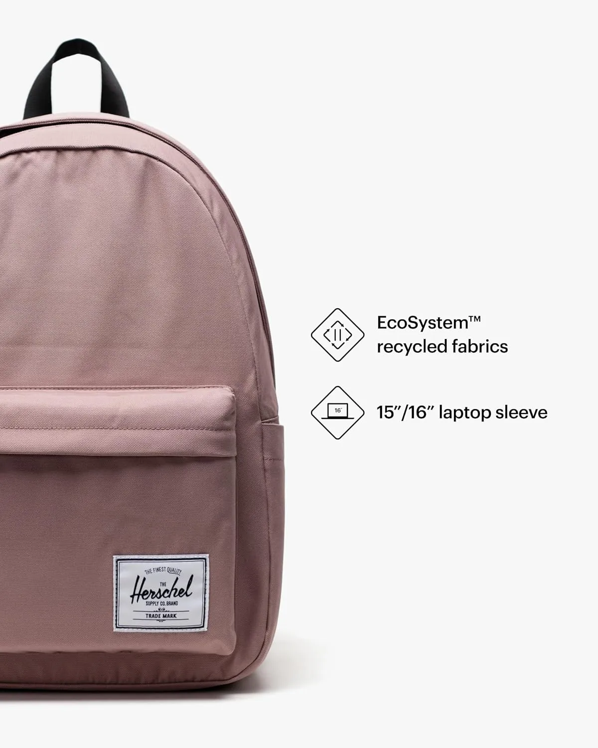 Herschel Supply Co. Herschel Classic XL Backpack, Ash Rose, One Size