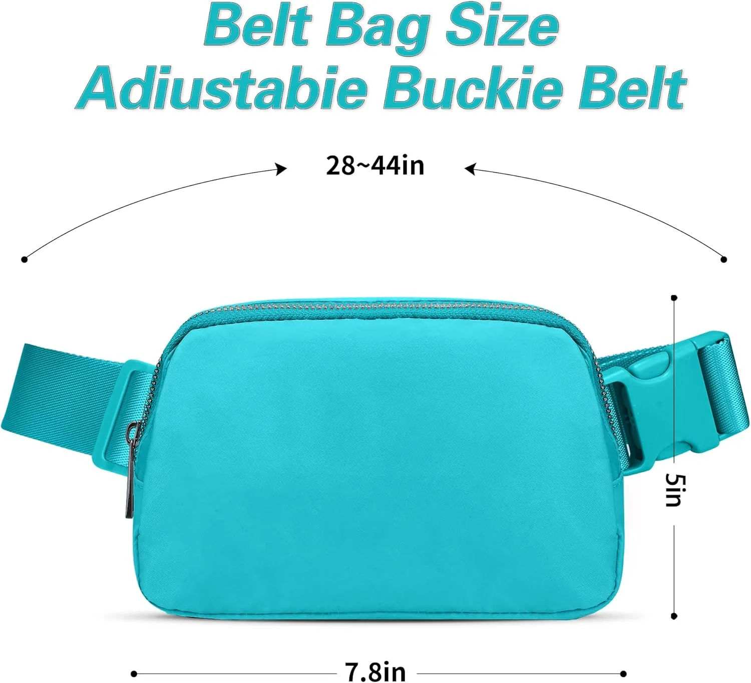 JSJ Mini Fanny Pack for Women & Men,Valentines Day Gifts for Girls Teens Kids Daughter Sister Her,Trendy Stuff Crossbody Bags Cute Everywhere Belt Bags. (Peppermint Green)
