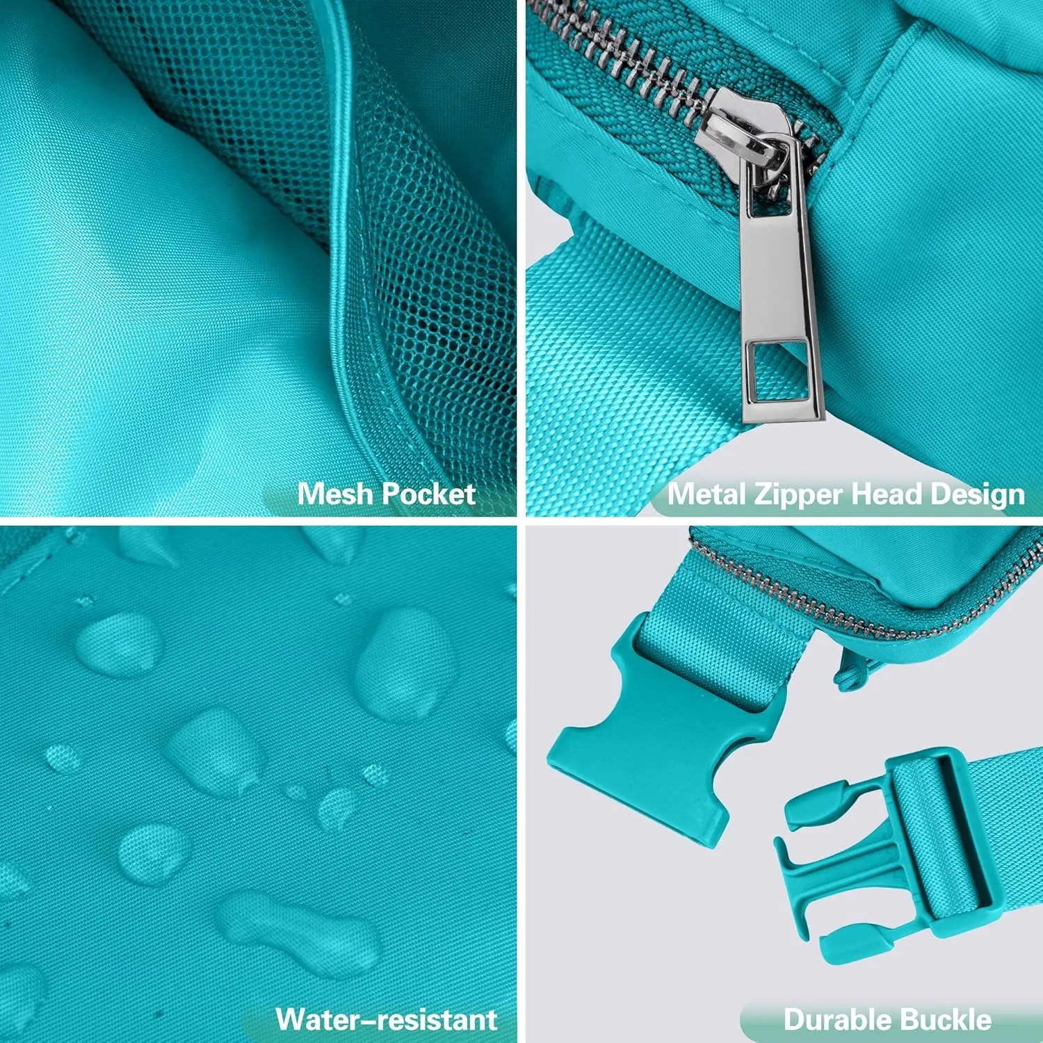 JSJ Mini Fanny Pack for Women & Men,Valentines Day Gifts for Girls Teens Kids Daughter Sister Her,Trendy Stuff Crossbody Bags Cute Everywhere Belt Bags. (Peppermint Green)
