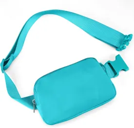JSJ Mini Fanny Pack for Women & Men,Valentines Day Gifts for Girls Teens Kids Daughter Sister Her,Trendy Stuff Crossbody Bags Cute Everywhere Belt Bags. (Peppermint Green)