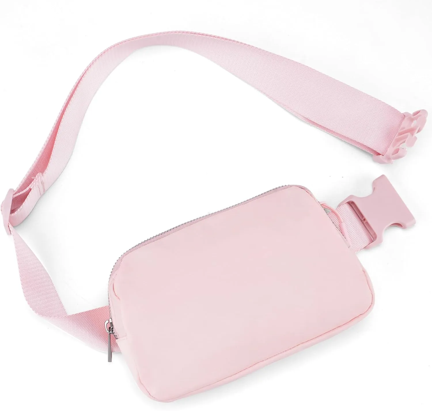 JSJ Mini Fanny Pack for Women & Men,Valentines Day Gifts for Girls Teens Kids Daughter Sister Her,Trendy Stuff Crossbody Bags Cute Everywhere Belt Bags.(Pink)