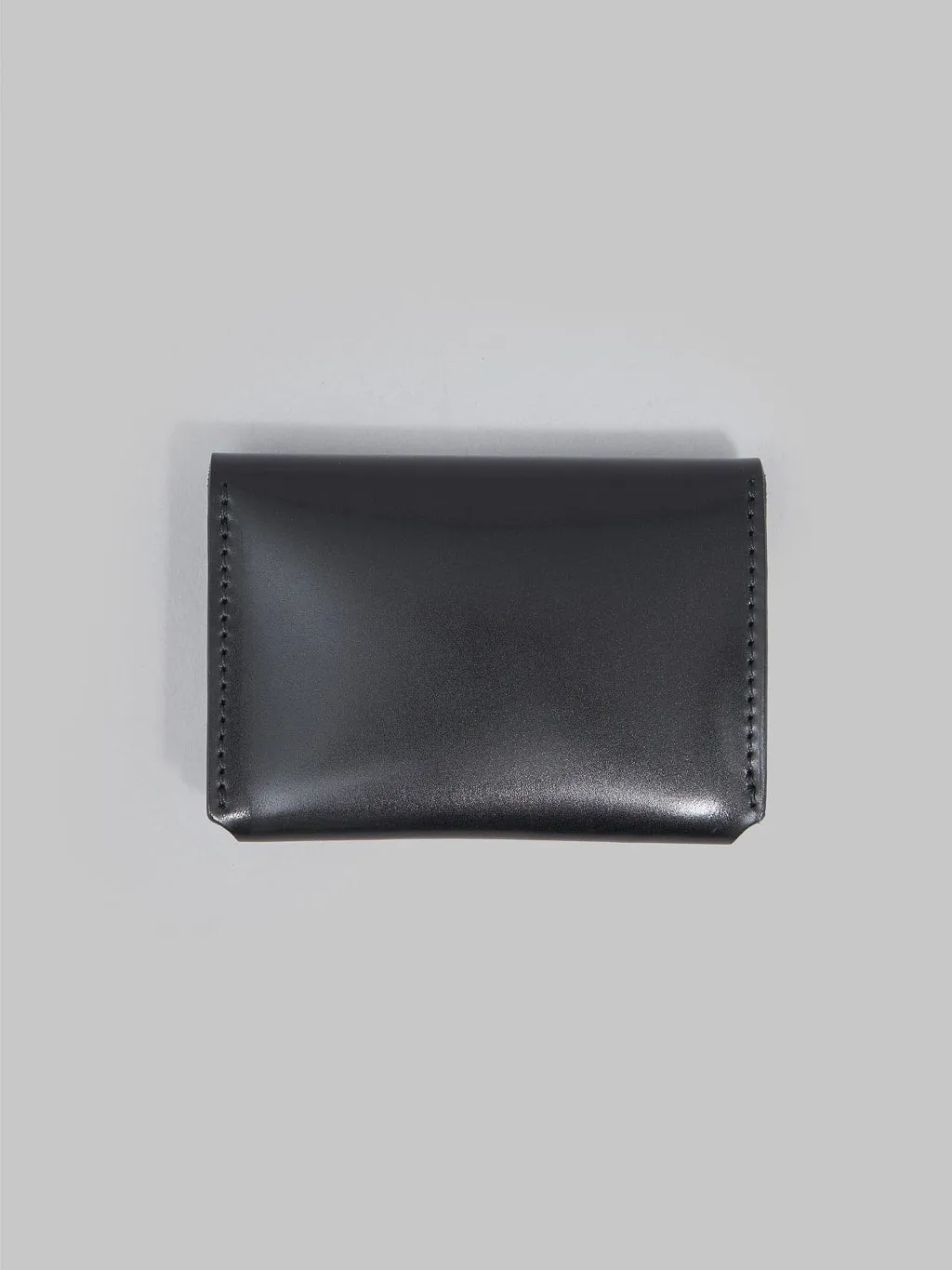 Black Kobashi Studio Cordovan Card Case - Premium Quality