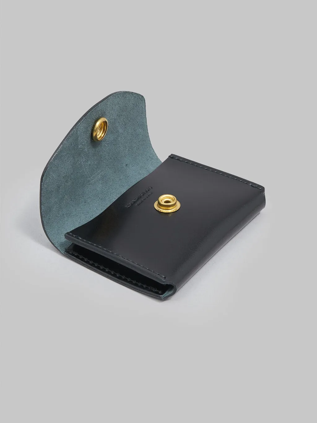 Black Kobashi Studio Cordovan Card Case - Premium Quality