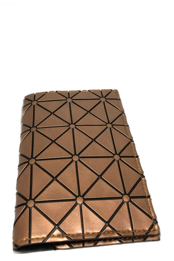 Leaving On A Jet Plane Passport Cover- Cubic Rose