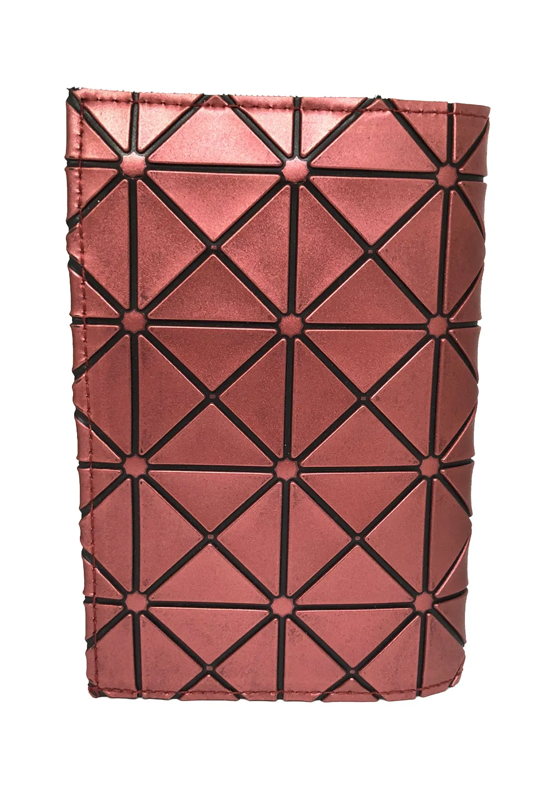 Leaving On A Jet Plane Passport Cover- Cubic Rose