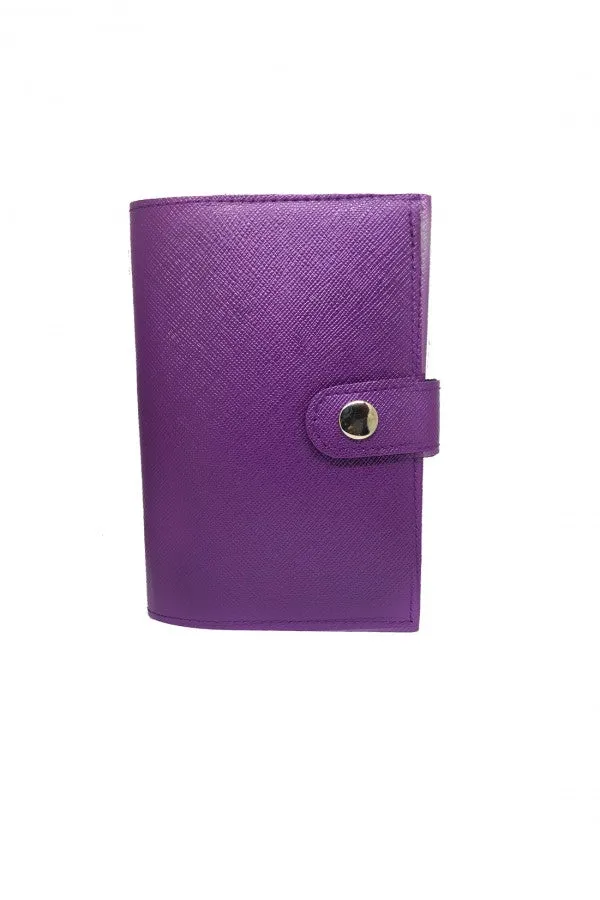 Leaving On A Jet Plane Passport Cover- Cubic Rose
