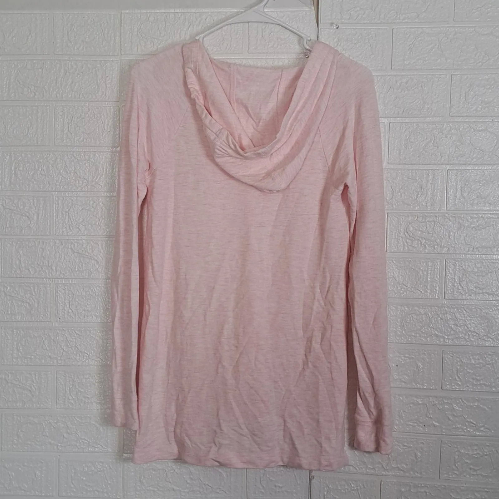 Lilly Pulitzer Luxletic Paradise Pink Tint Heather Arin Lounge Pullover Top
