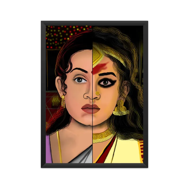 Manichitrathazhu Tribute A3 Poster ft.Shobhana