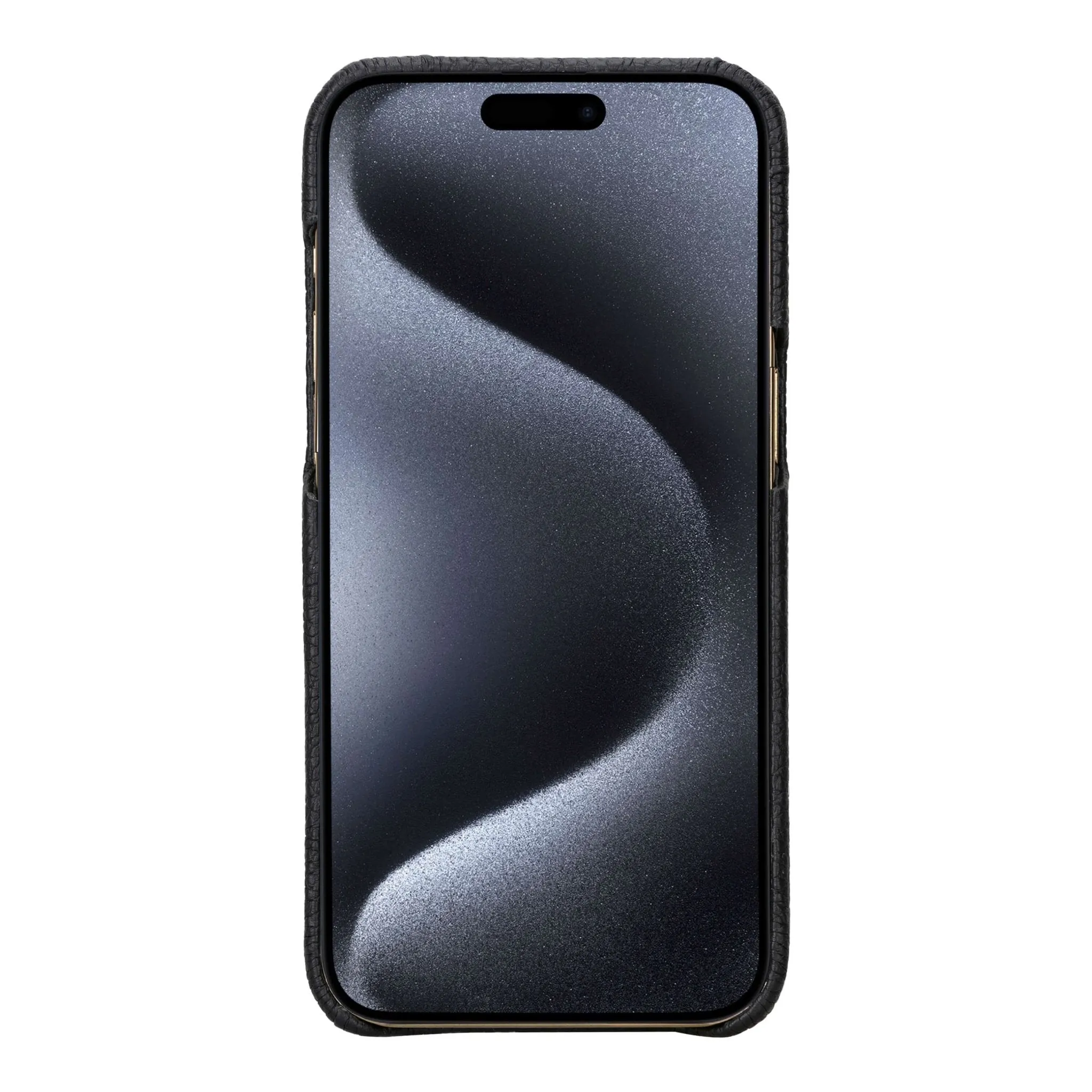 Mason iPhone 15 Pro Max Case, Pebble Black