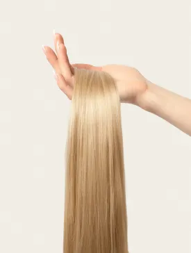 Medium Sandy Blonde, 16" Classic Clip-In Hair Extensions, #18 | 100g
